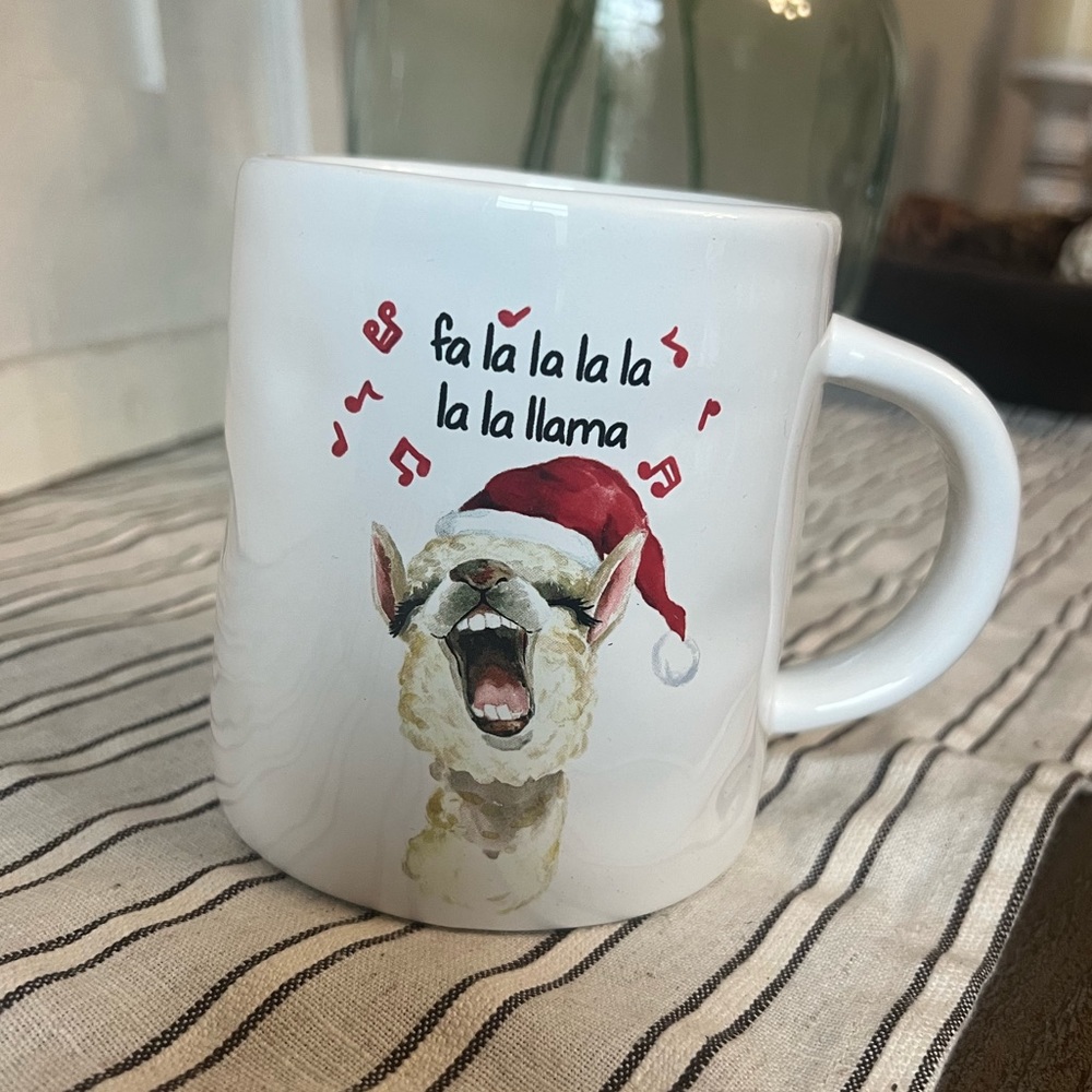 Pier One Christmas Llama mug!